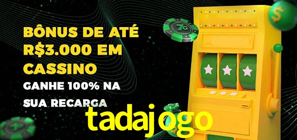 tadajogo melhor bônus de depósito